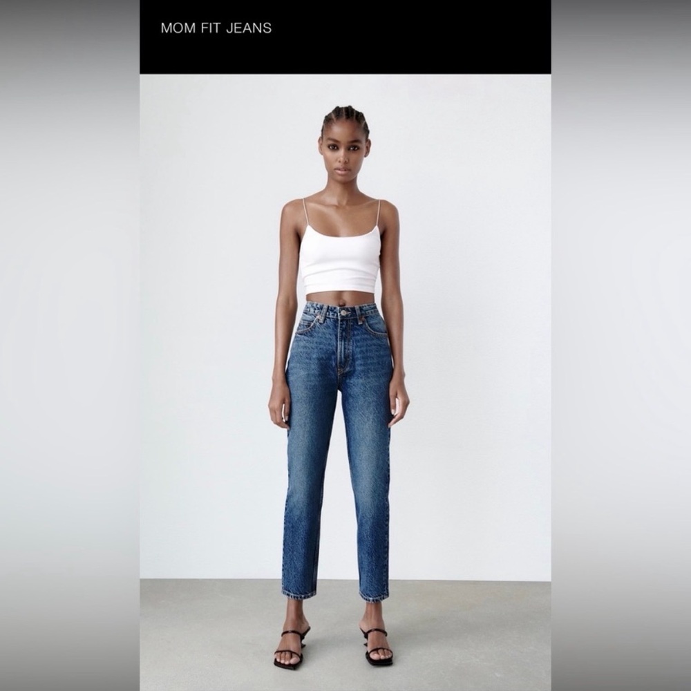 Zara mom fit jeans NWT